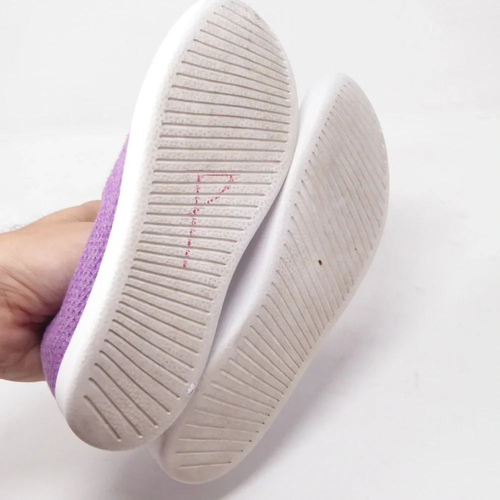 Allbirds Women Tree Loungers Purple Mesh Slip On Sneakers Size 6